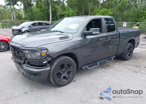 2022 Ram 1500 Big Horn 4X2 6'4 Box from USA, damaged, VIN 1C6RREBT2NN187227